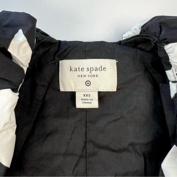 Kate Spade x Target Floral Balloon Sleeve Mini Dress XXS NWOT Limited Edition - Picture 2 of 7